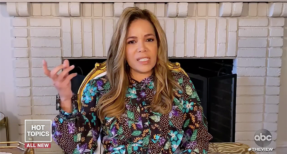 The View's Sunny Hostin nails Mike Pence for 'piss poor' response to COVID-19 testing needs