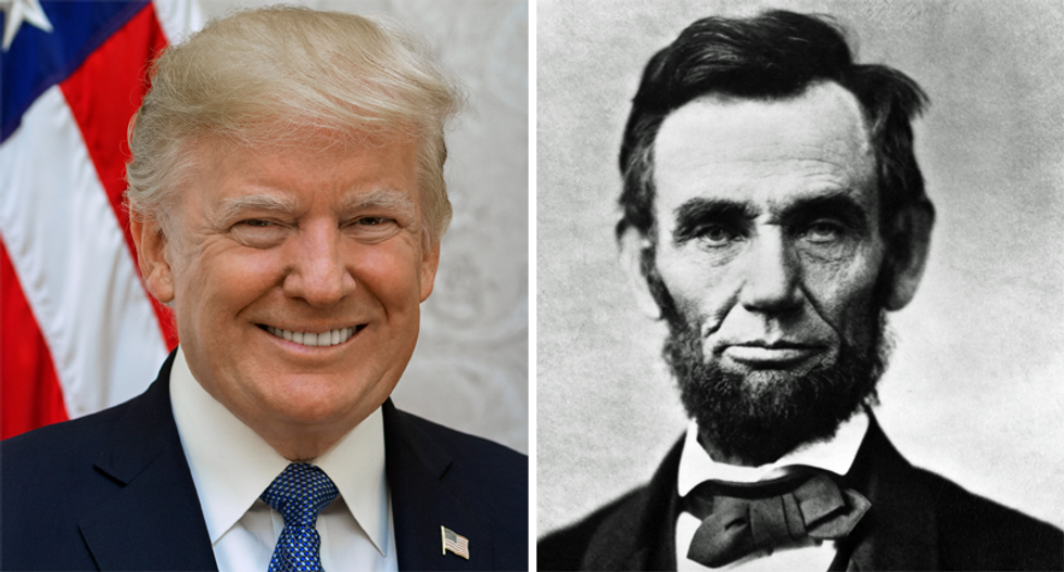 Presidential historian torches Trump's claim that he's been treated worse than Abe Lincoln