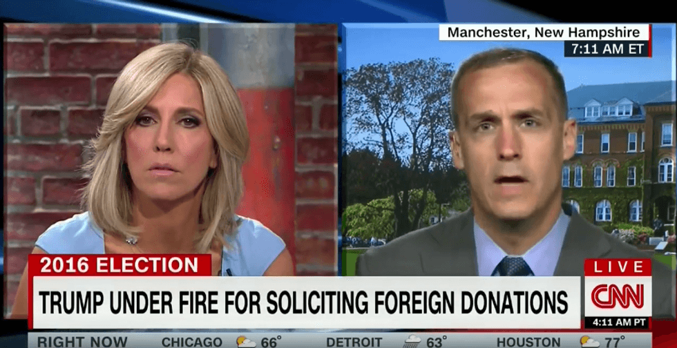 WATCH: Lewandowski defends Trump spamming foreign MPs for cash -- and has another epic flameout