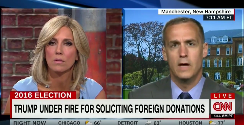 WATCH: Lewandowski defends Trump spamming foreign MPs for cash -- and has another epic flameout