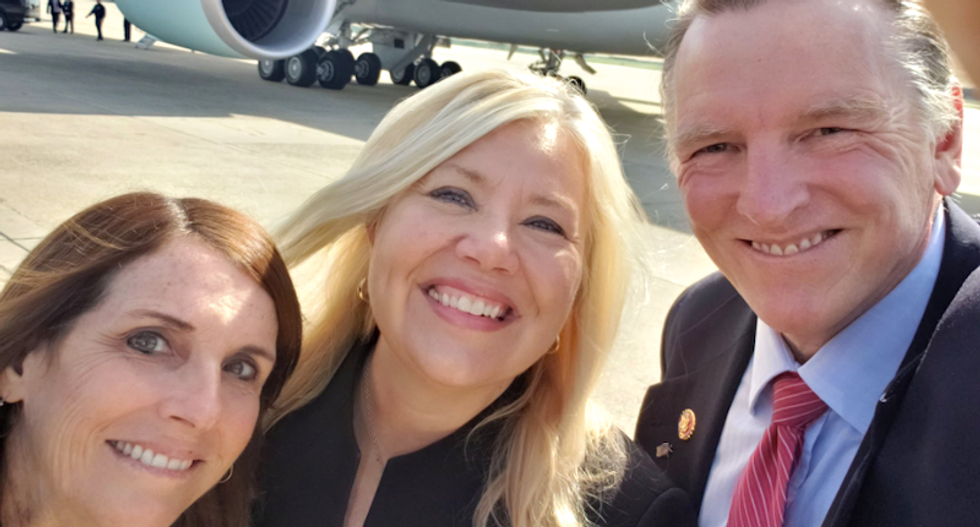 'Where are your masks?' Arizona Republicans scorched with fury for boasting about traveling with Trump