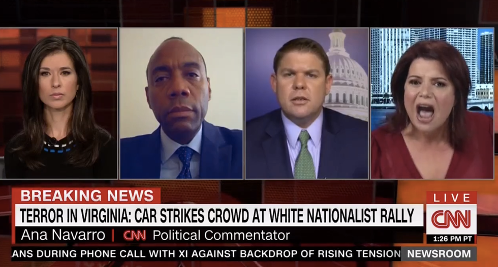 Ana Navarro detonates on Trump: 'He doesn't have the spine or the guts to call out white supremacists'