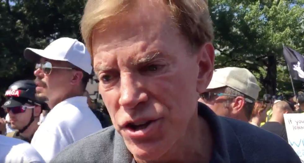 KKK leader David Duke confirms 'Unite the Right” march ‘fulfills the promises of Donald Trump’