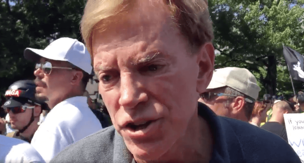 KKK leader David Duke confirms 'Unite the Right” march ‘fulfills the promises of Donald Trump’