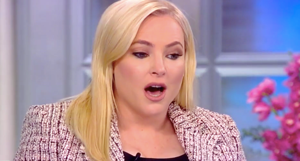 The View's Meghan McCain instantly contradicts herself on impeachment's popularity