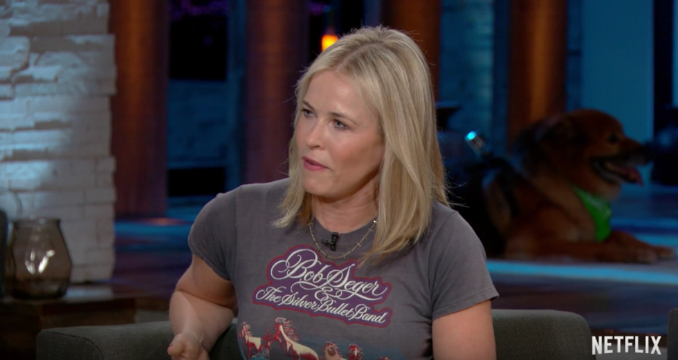 Chelsea Handler tweeted a hilariously vulgar response to Donald Trump’s President’s Day call for 'reflection'