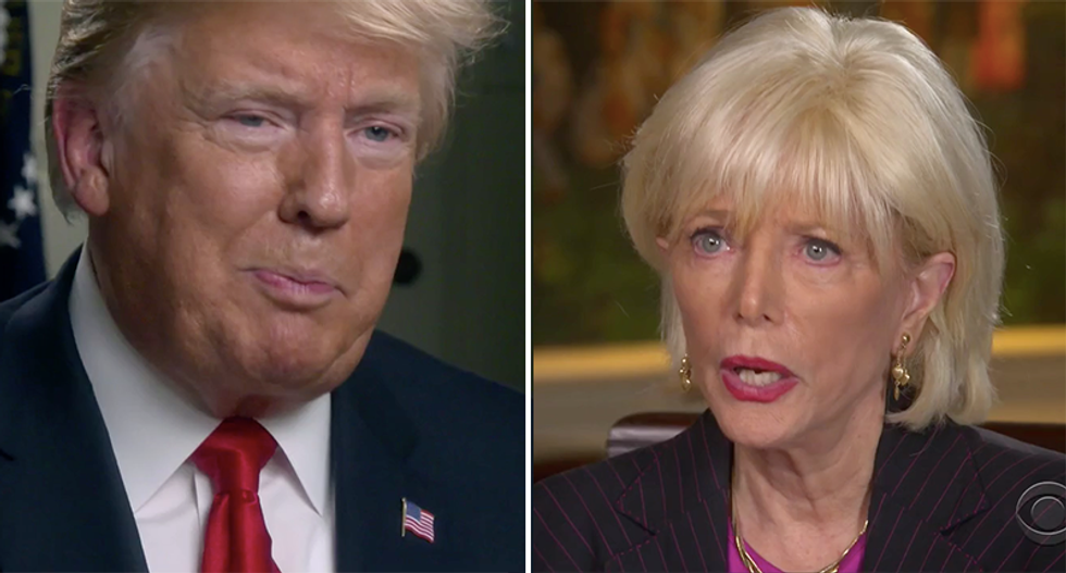 'I'm president and you're not': Trump's '60 Minutes' interview goes off the rails when Stahl demands answers on immigration and Dr. Ford