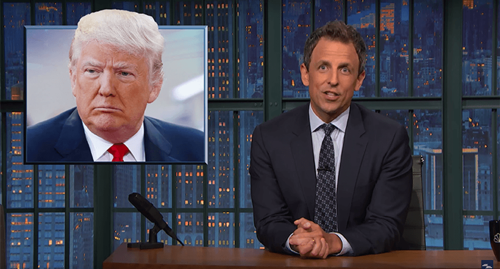 Seth Meyers rips Trump for asking Russia to hack Clinton: 'I’m sure he has his treasons'