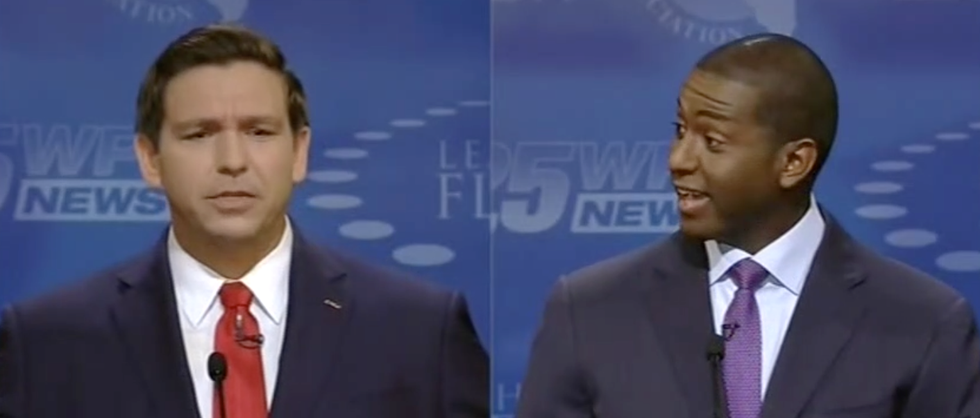 Watch Florida Dem candidate Andrew Gillum take aim at Ron DeSantis during debate: 'Racists believe he's a racist'