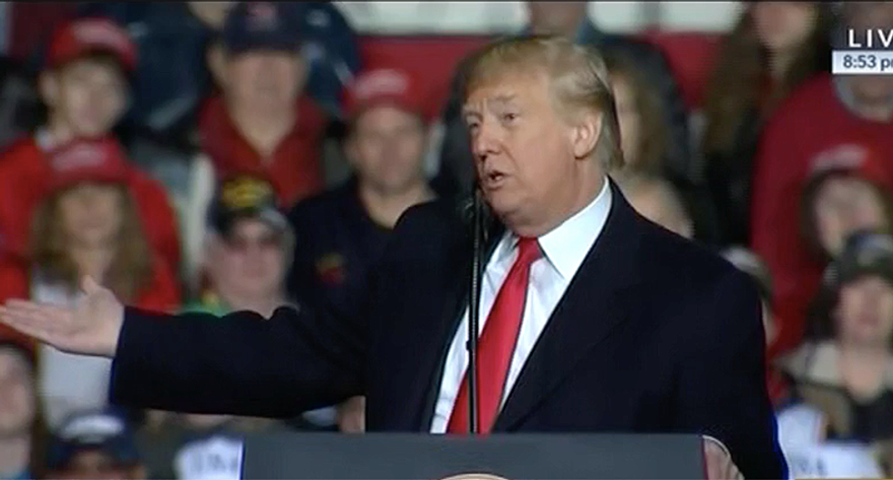 WATCH: Donald Trump breaks his own call for civility in less than 60 minutes