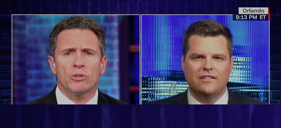 CNN's Chris Cuomo destroys Matt Gatez for saying bombs don't matter: 'It matters a lot when the bomb gets sent to you’
