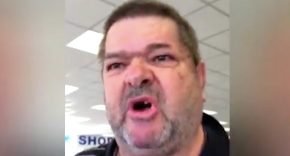 'You’re speaking immigrant’: Oklahoma man goes on berserk rant caught on video by Hispanic woman