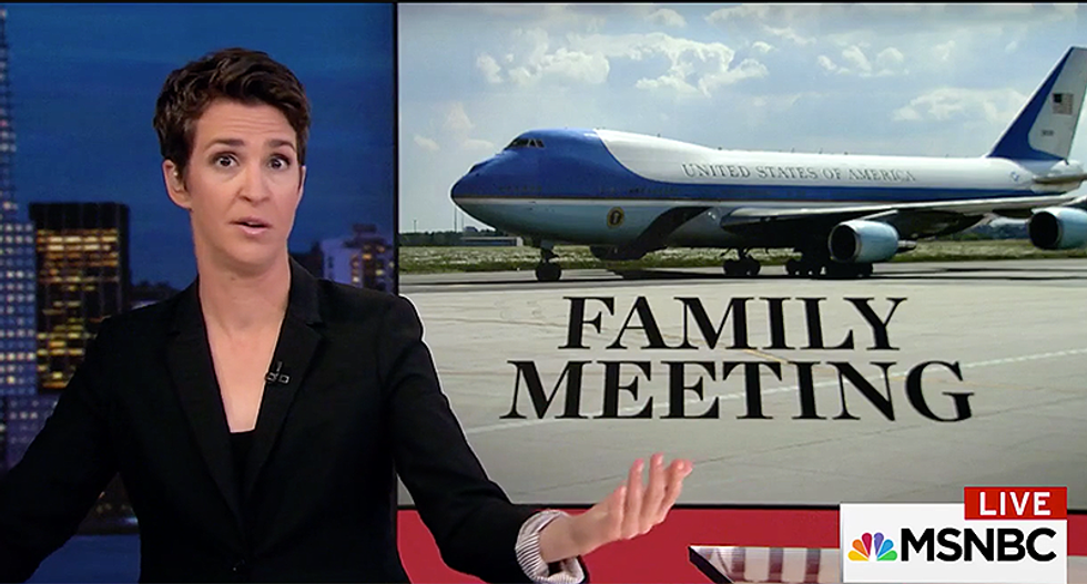 Maddow: Mike Pence's long list of Russia lies lands him in Mueller's crosshairs