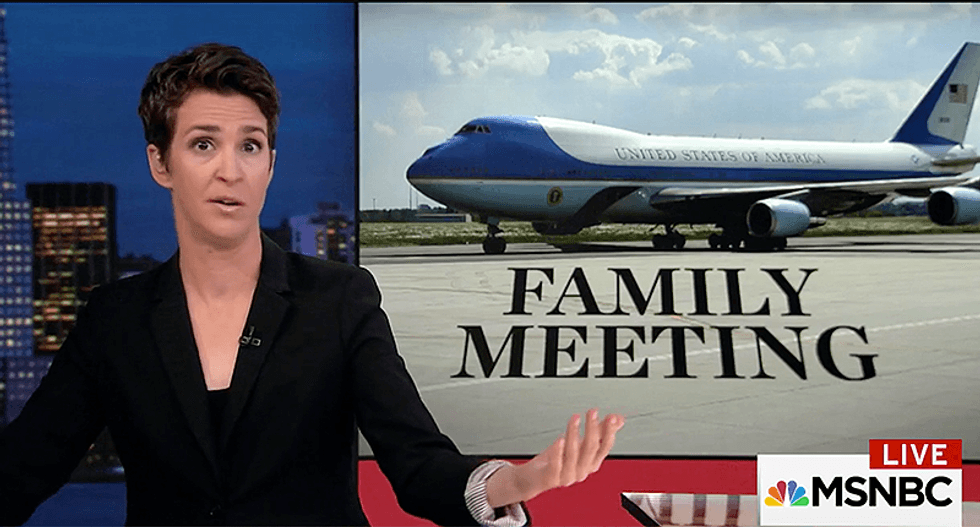 Maddow: Mike Pence's long list of Russia lies lands him in Mueller's crosshairs