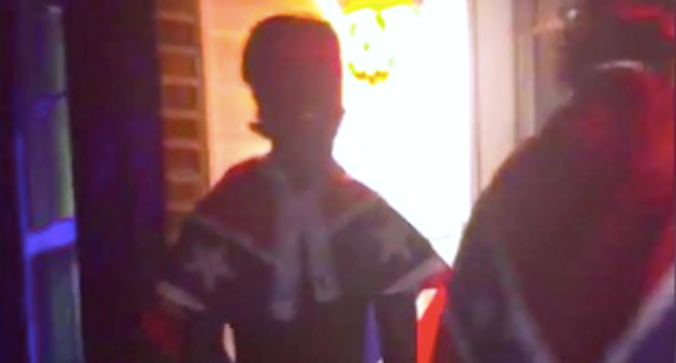 Pennsylvania girl confronts boys trick-or-treating in blackface and Confederate flags: 'Nobody was saying anything'