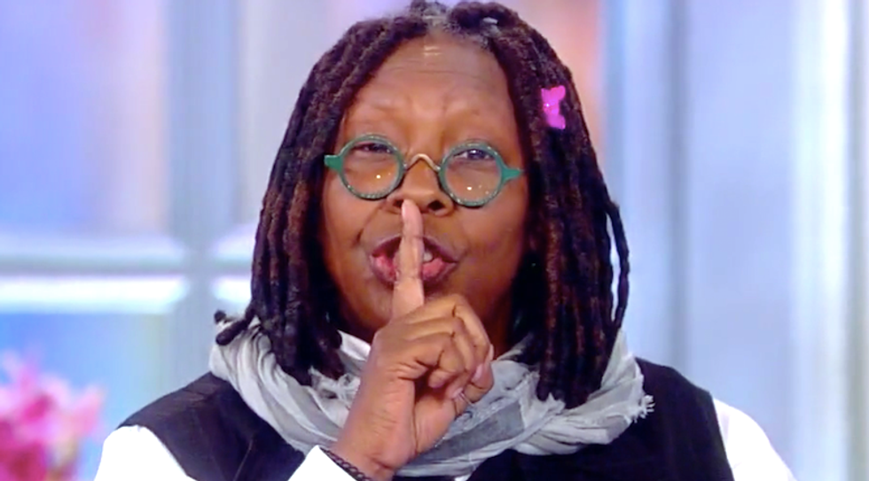 The View’s Whoopi Goldberg shames conservative writer for attacking Alexandria Ocasio-Cortez for wearing clothes: 'Hush, boy'