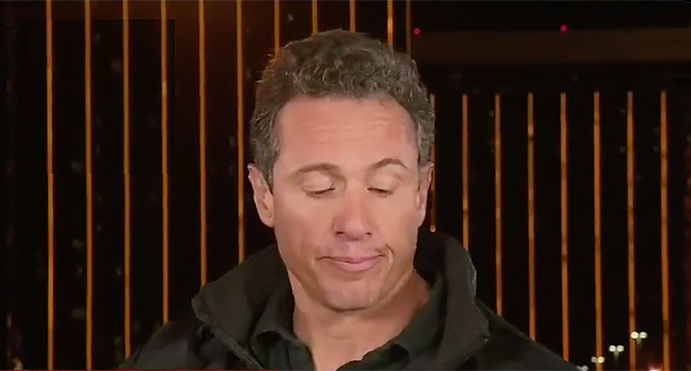 Watch: CNN's Chris Cuomo fights back tears while comforting Las Vegas survivors wracked with guilt