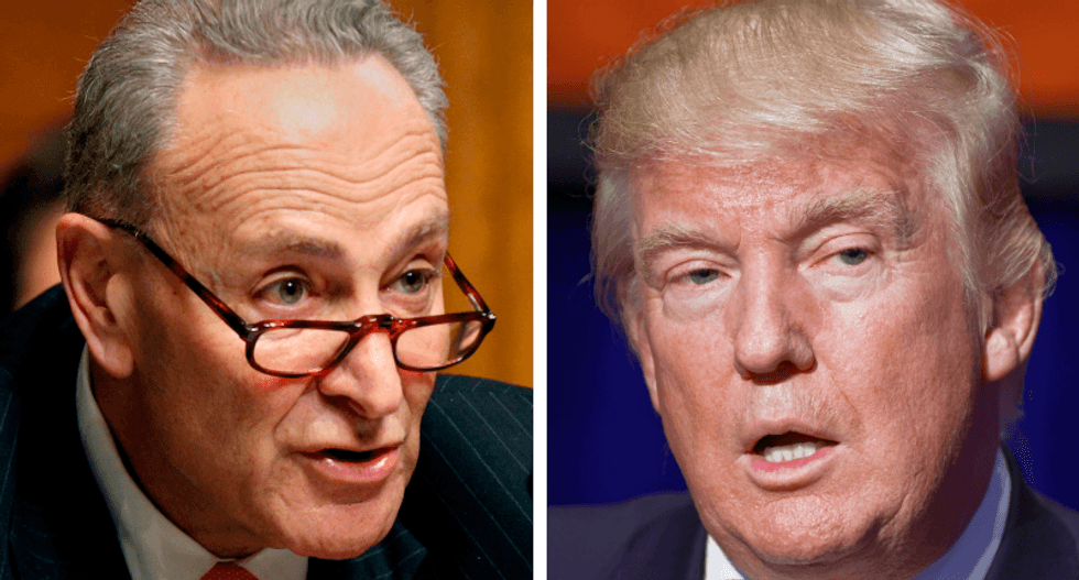 Republicans shaking in their boots after Trump calls Schumer begging for help on healthcare
