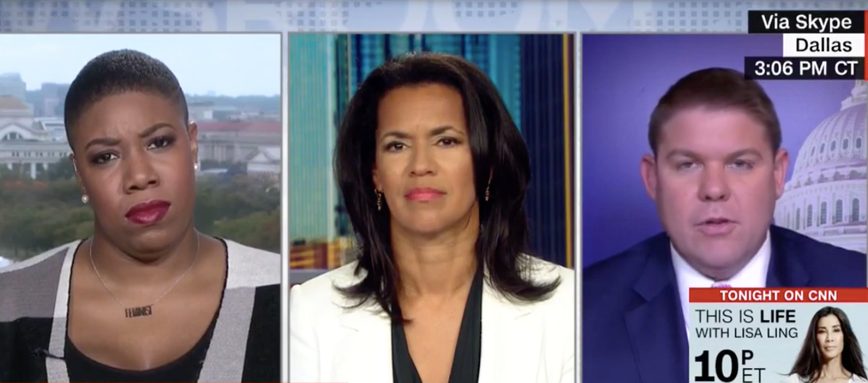 'You should be ashamed': Conservative gets hammered for saying NFL protesters disrespect veterans