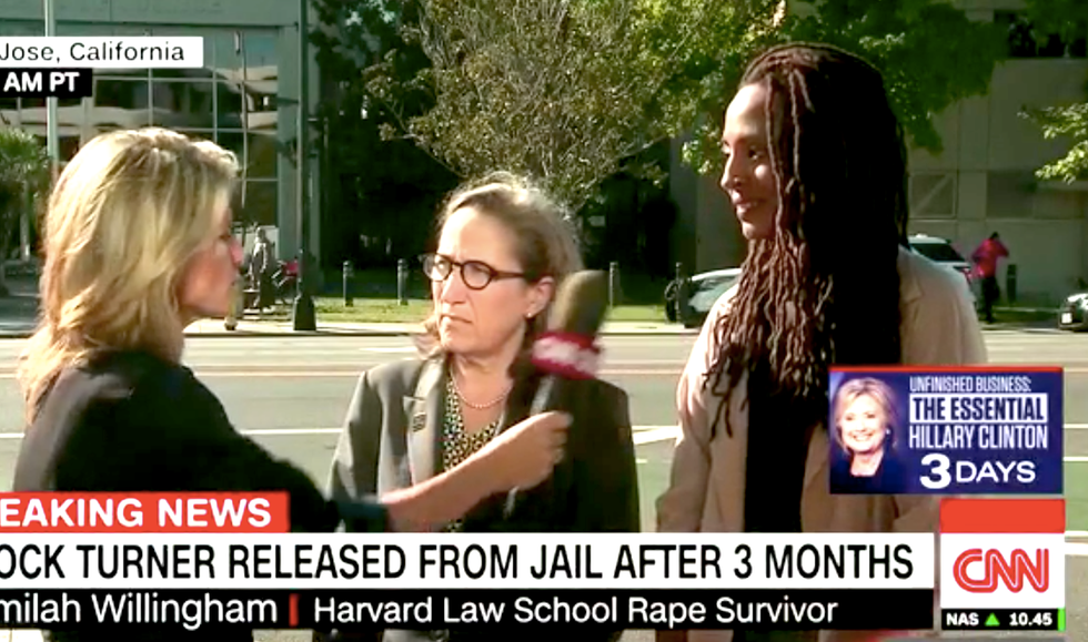 Rape victim scorches Brock Turner on CNN: 'We have the nightmares, we live through the flashbacks'