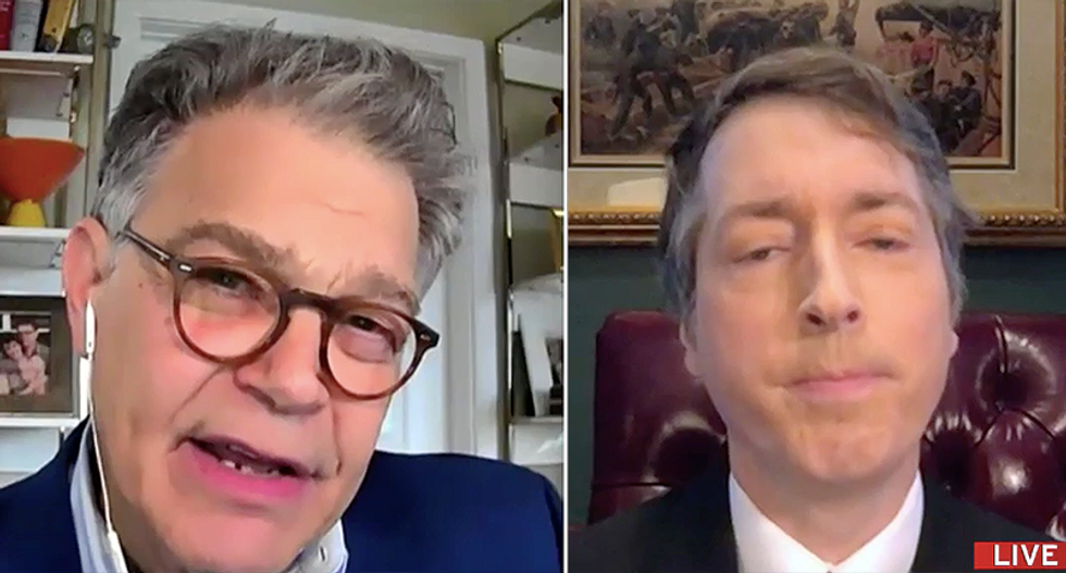 WATCH: Al Franken uses Barrett’s own words to take down conservative pundit over GOP's court-packing hypocrisy
