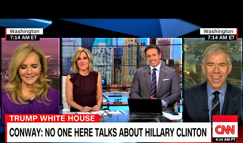 ‘Whatever’: CNN’s Alisyn Camerota mocks Kellyanne Conway for yet again denying Hillary Clinton obsession
