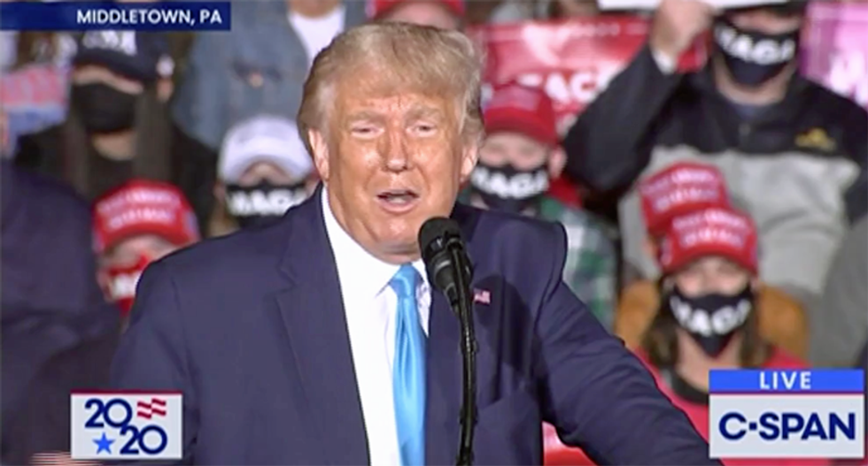 Trump whines press didn't cover the 'two Nobel Prizes' -- that he didn't win