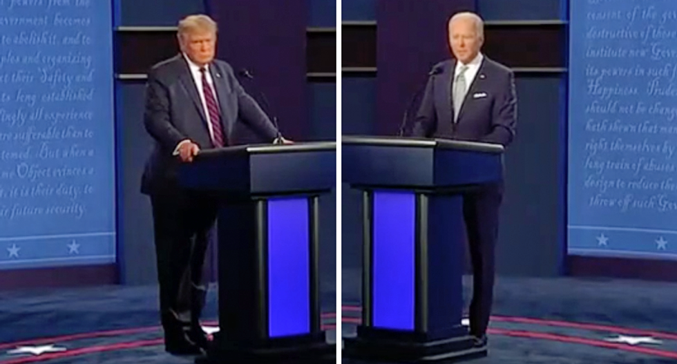 Trump causes widespread shock by refusing to call out white supremacy at first 2020 debate