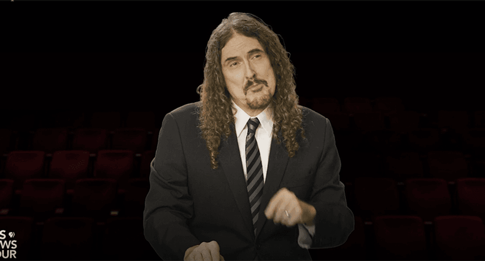Comedian Weird Al Yankovic makes the disaster debate into hilarious musical mockery of Donald Trump