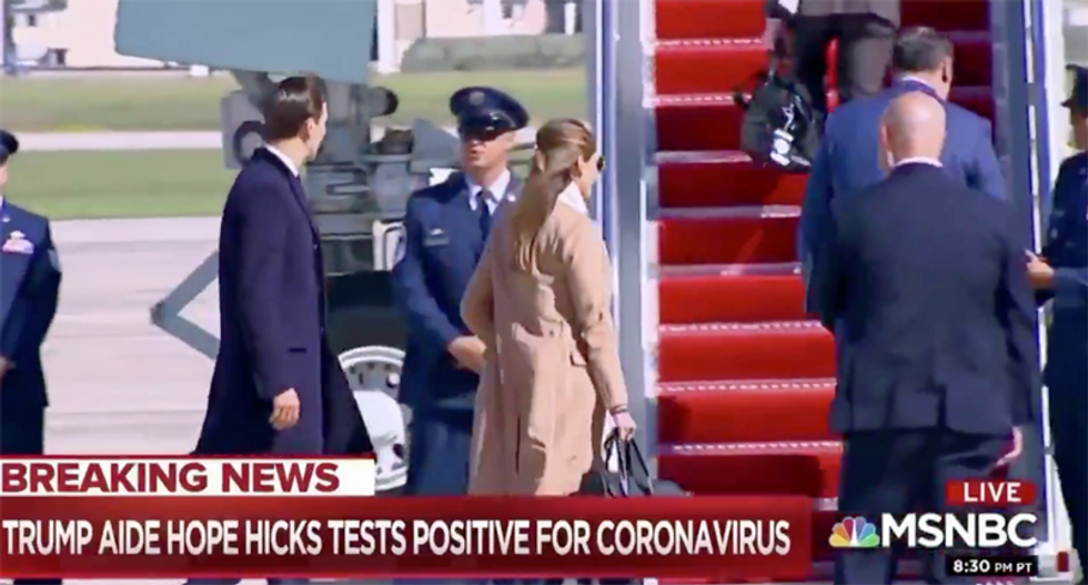 Trump National Bedminster fundraiser held on Thursday -- after Hope Hicks tested positive for COVID-19: report