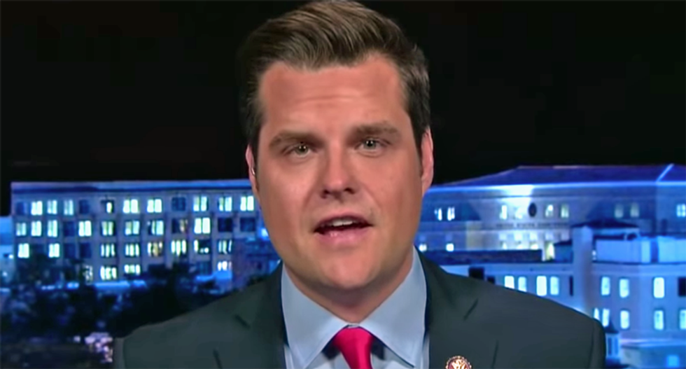 Matt Gaetz flattened by CNN host for defending Trump's 'reckless behavior' spreading COVID-19