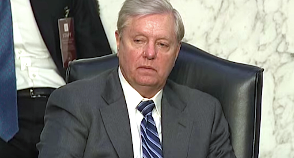 ‘Sham process’: Lindsey Graham spars with Senate Democrats as they try to shut down Barrett hearing