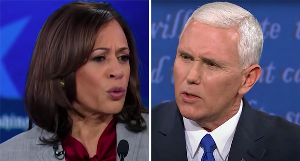 WATCH LIVE: Kamala Harris battles Mike Pence at the 2020 VP debate