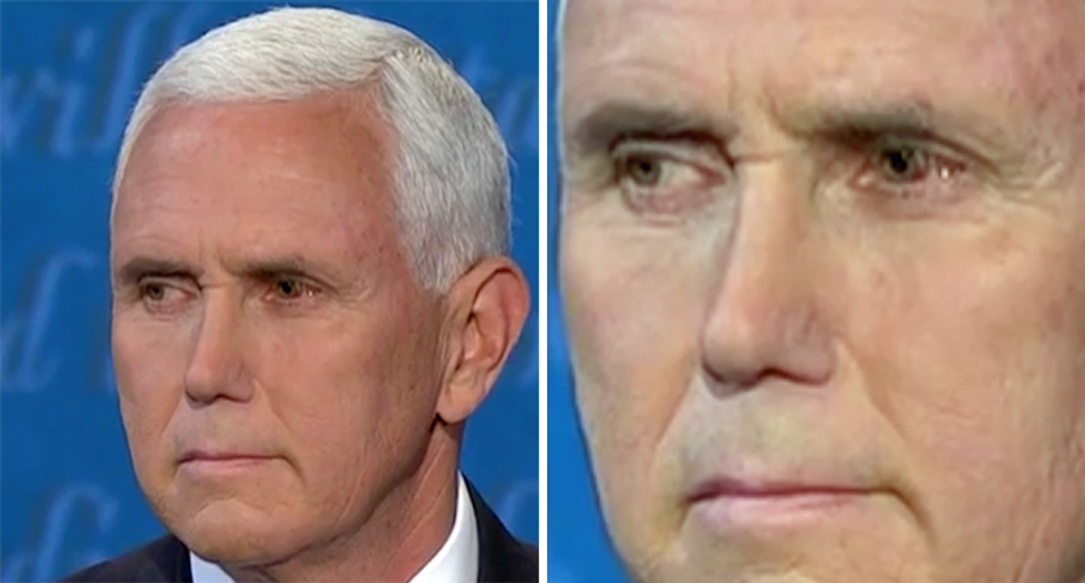 'He’s got COVID eye!’ Debate watchers concerned about Mike Pence's pink eyes