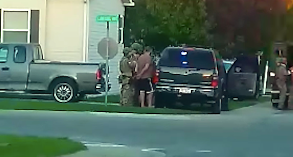 Video shows raid on home of Michigan militia member involved in governor kidnapping plot