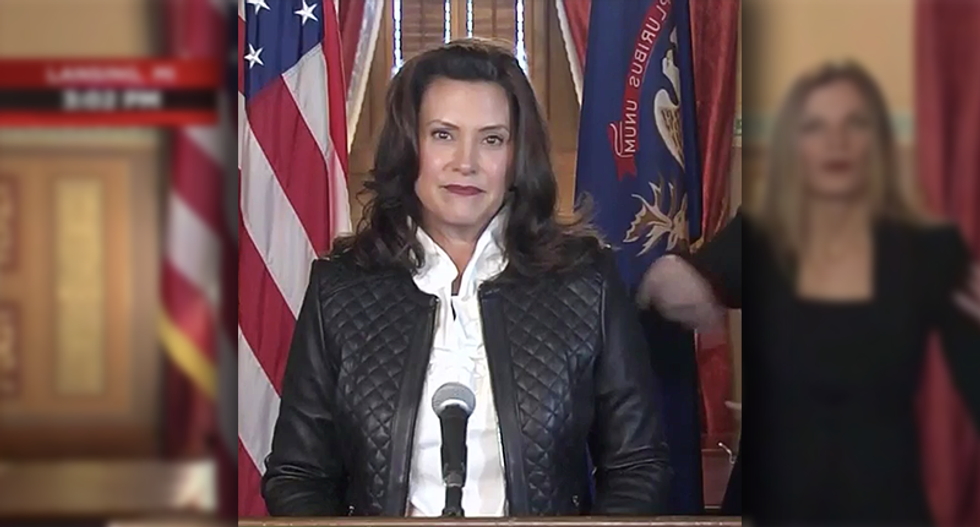 Michigan Gov. Gretchen Whitmer calls out Donald Trump for perpetuating domestic terrorism