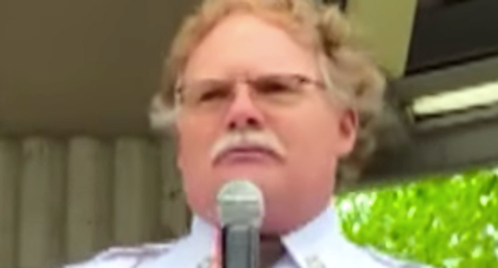 This Michigan GOP sheriff shared a stage with arrested militants -- now he's defending their right to 'arrest' the Democratic governor