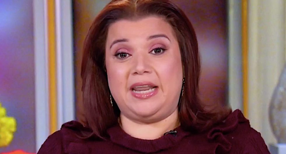 The View's Ana Navarro whacks COVID patient Trump: 'Sounds like a guy who's choking literally and politically'