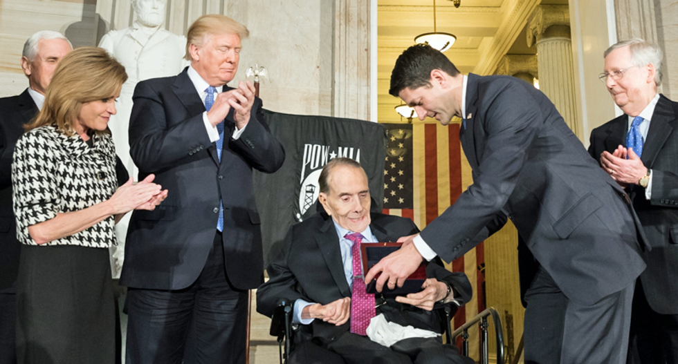 Bob Dole is still alive — and he worries the Debate Commission is biased against Trump