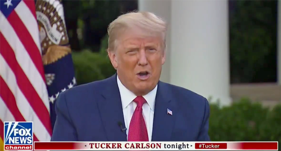 Trump says he's off steroids during first TV appearance in days: 'Right now I'm medication free'