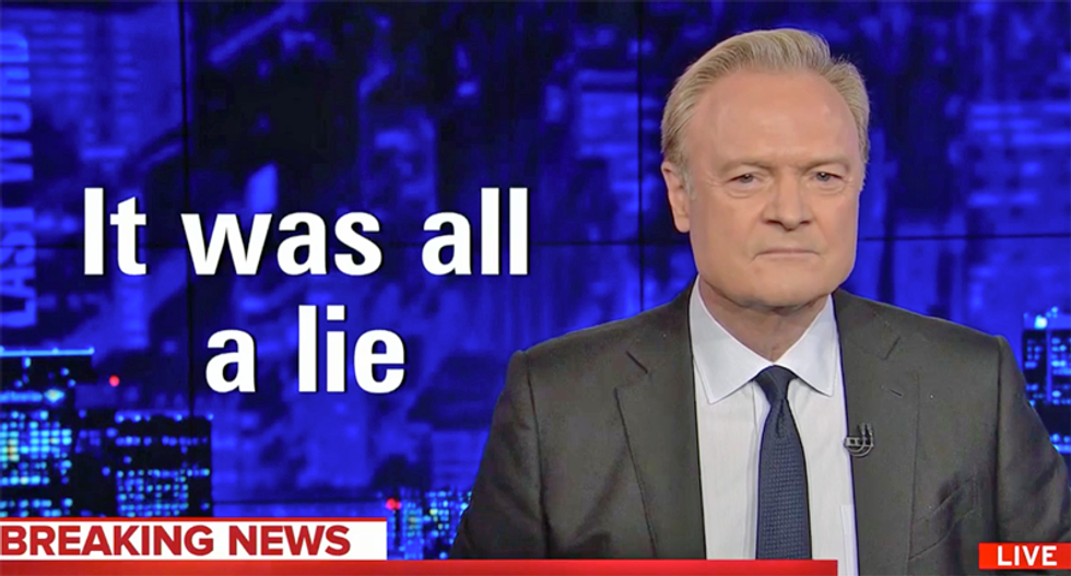 Watch Lawrence O’Donnell’s epic monologue on what Trump revealed about Republicans: ‘It was all a lie’
