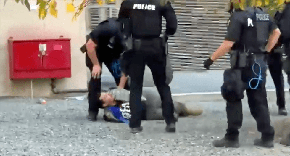 Fatal shooting during dueling protests in Denver -- two taken into custody