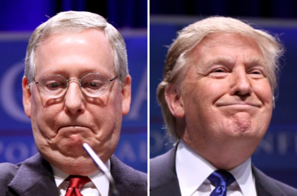 Rift emerges between McConnell and Trump as president seeks to turn impeachment ‘into a spectacle’: report