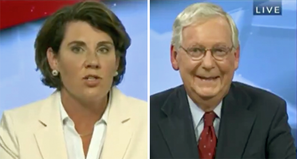 McConnell bashed for 'laughing like Confederate Voldemort' about coronavirus during Kentucky debate: ‘Ain’t a damn thing funny’