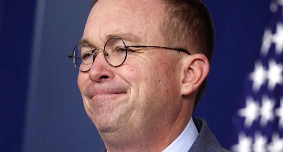 Impeachment investigators ask Trump chief of staff Mick Mulvaney to appear in Congress