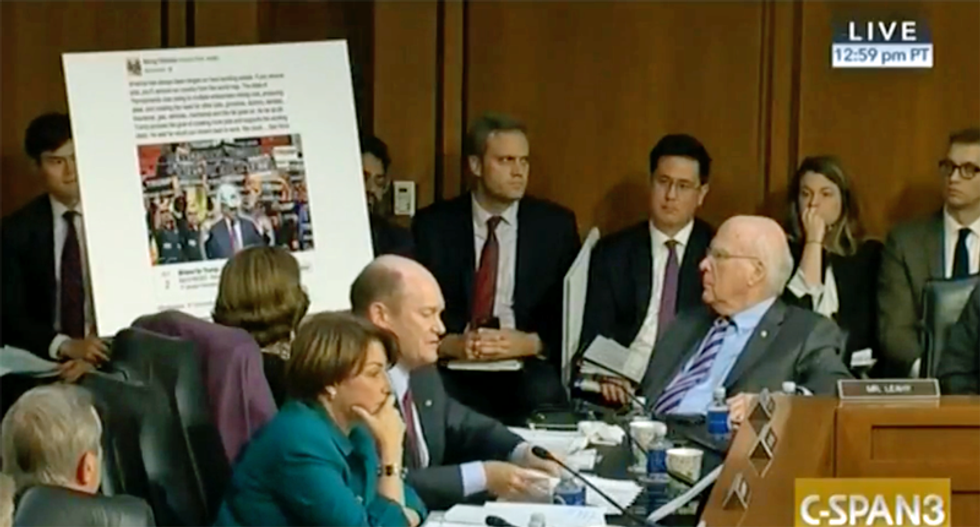 ‘Russians trying to influence our elections duped Americans’: Facebook grilled by Senate Judiciary