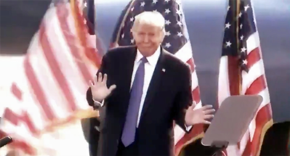 ‘Dancing as the country suffers’: Trump taken to task for campaign swagger during pandemic