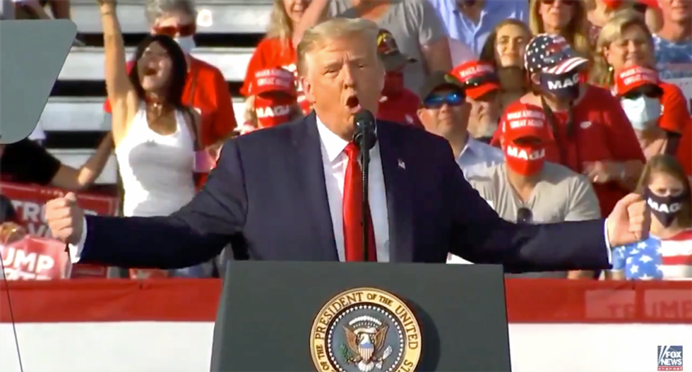 Where the president goes, coronavirus follows: Analysis shows spike in COVID-19 cases after Trump rallies