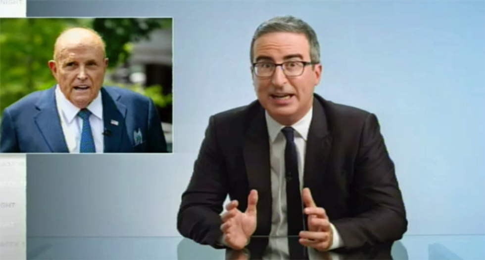 HBO's John Oliver debunks the Hunter Biden conspiracy theory -- with epic dunk on Rudy Giuliani