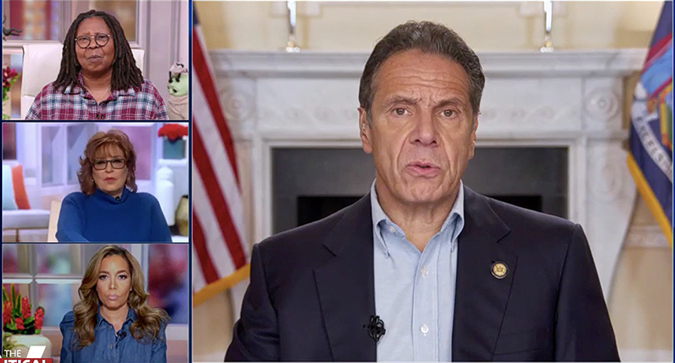 Andrew Cuomo bashes Trump on The View: 'Your own neurosis prevents you from wearing a mask'